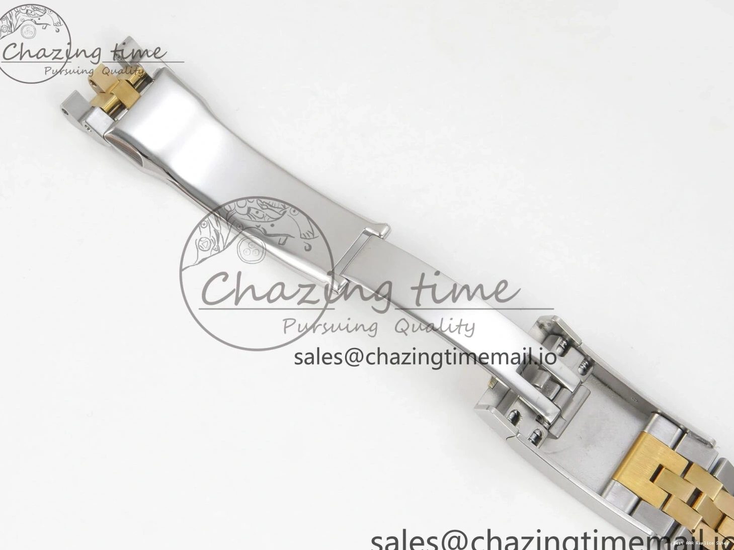 AAA Replica Watches on SS YG Dial DateJust SA Bracelet MOP 1:1 Jubilee Best White Diamond YG 299 Edition 3EF 41mm Chic SS 126333 0106